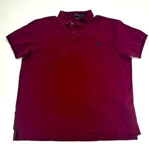 UEC polo by Ralph Lauren maroon Pima cotton polo shirt size XL